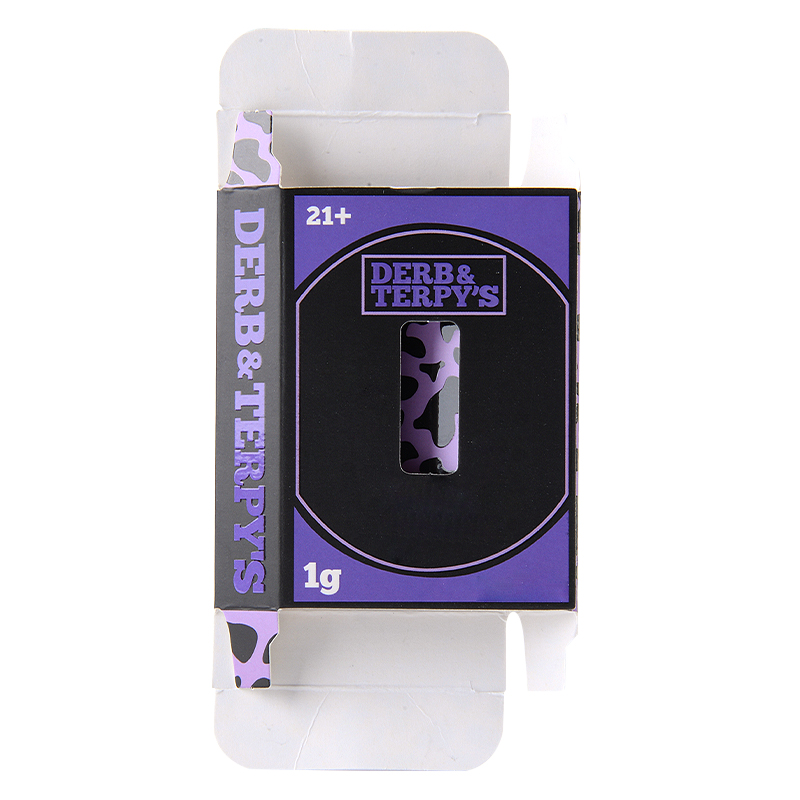 Derb and Terpys Vape Cartridges 1ml 10 Flavors