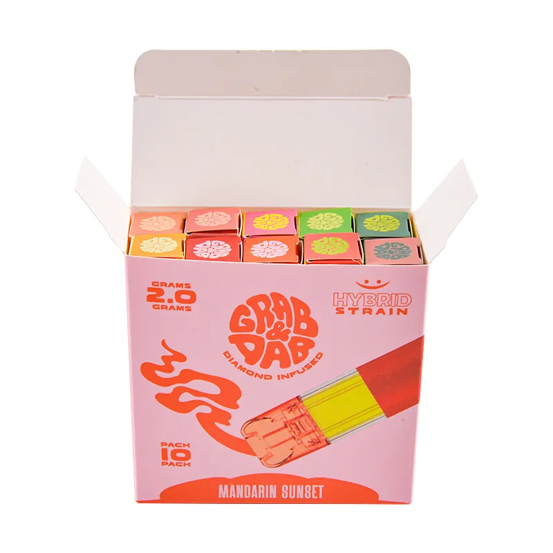 GRAB&DAB disposable vapes 2g 10 Flavors  