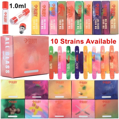 Ruby Vape Cartridges 1ml 10 Flavors 01