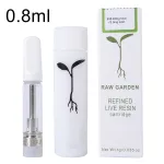USA stock raw garden carts 1ml 0.8ml 
