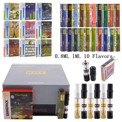 USA STOCK KRT Vape Cartridges 0.8ml 1ml 10 Flavors 01