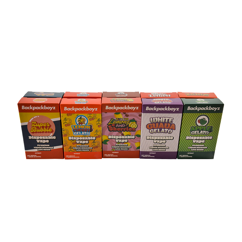 UK stock New Backpackboyz disposable 1g 2g 10 Flavors 