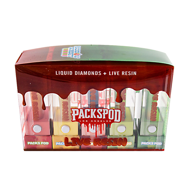 USA Packspod Disposable Vape Pens 1ml 2ml