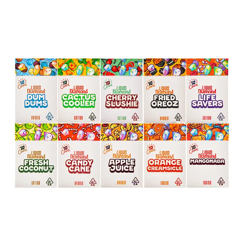 USA Warehouse New Favorite Disposable Vape Pens 2G 10 Flavors