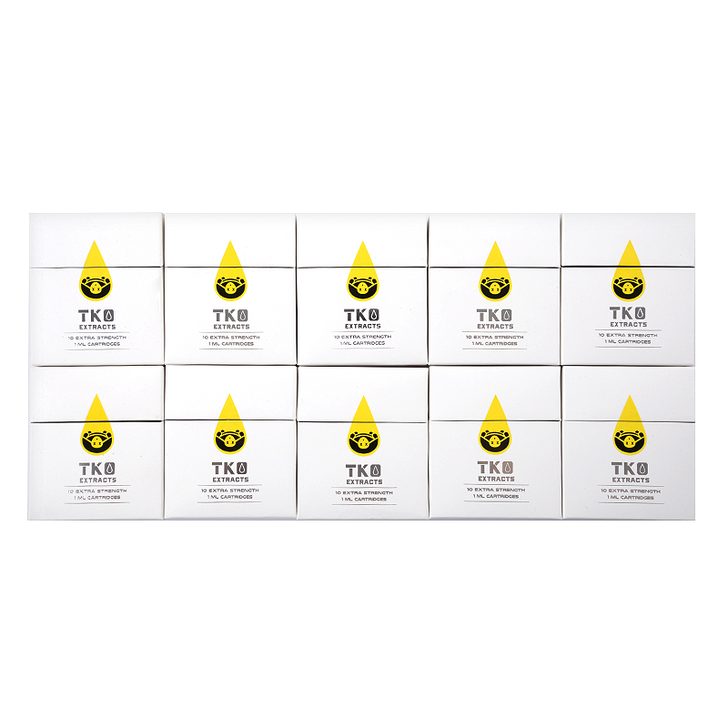 USA warehouse Tko Vape Cartridge 0.8ml 1ml