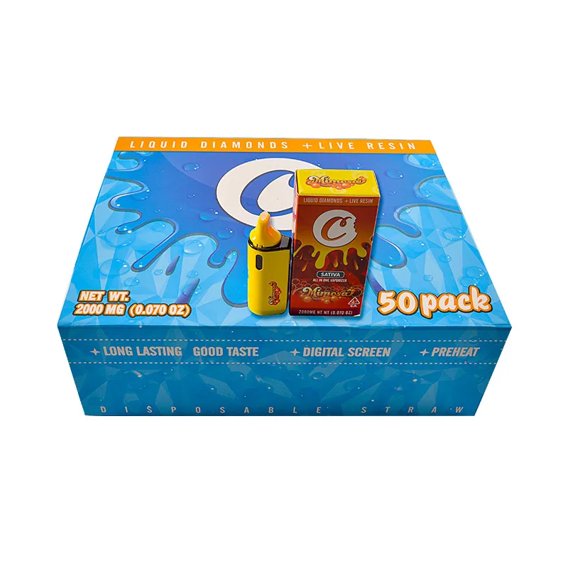 USA 2 gram Cookies vape screen display
