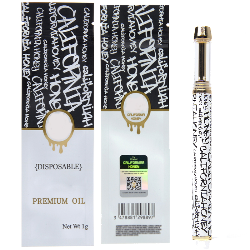 Germany warehouse CALI HONEY disposable vape pens 1g 10 Flavors
