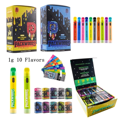 USA warehouse Packwoods X Runtz Extracts Disposables 1g 10 Flavors 01
