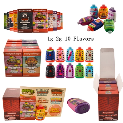 Germany warehouse New Backpackboyz disposable 1g 2g 10 Flavors 01