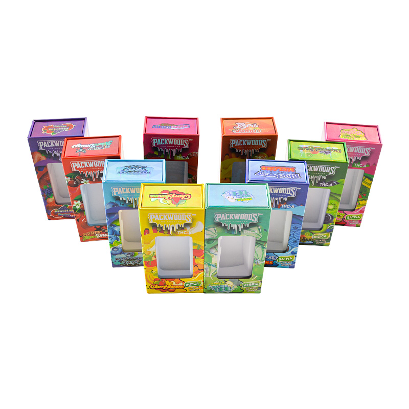 USA New Packwoods with Digital Screen Disposables 2g 10 Flavors