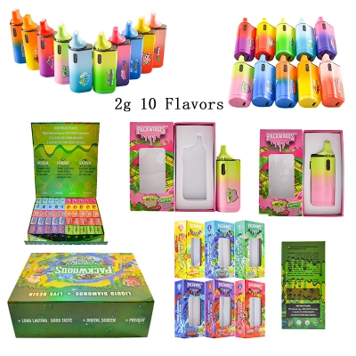 USA New Packwoods with Digital Screen Disposables 2g 10 Flavors 01