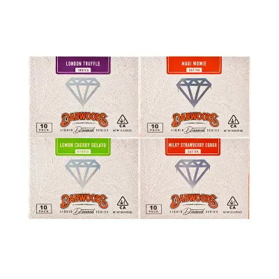 USA stock Dabwoods New Disposable Vape Pens 1G 2G 10 Flacors 02