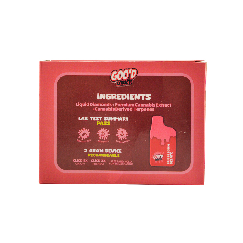 USA warehouse Goo'd Extracts disposables 2G 10 Flavors