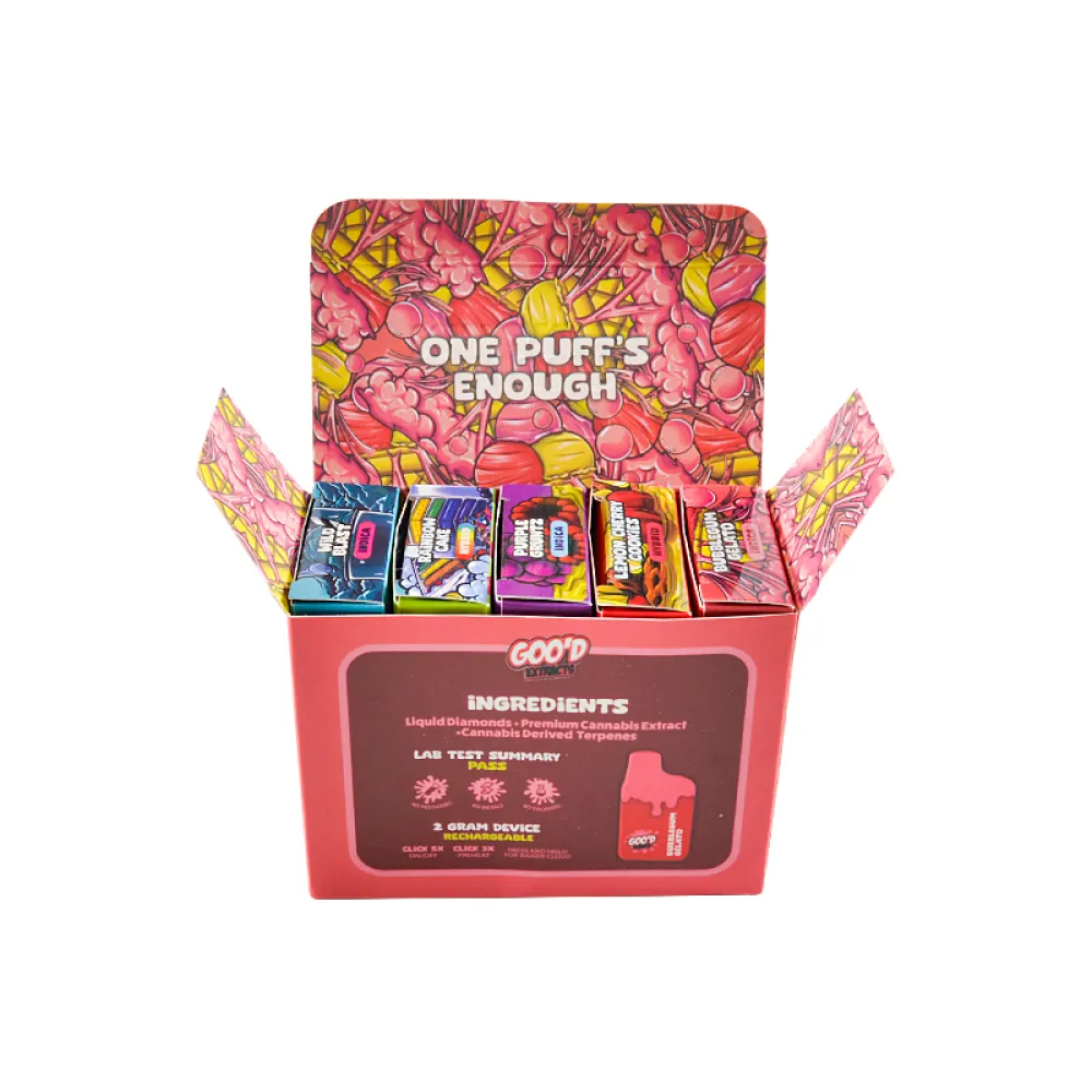 USA warehouse Goo'd Extracts disposables 2G 10 Flavors