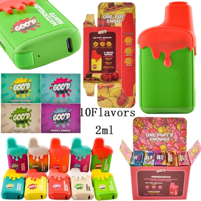 USA warehouse Goo'd Extracts disposables 2G 10 Flavors 01