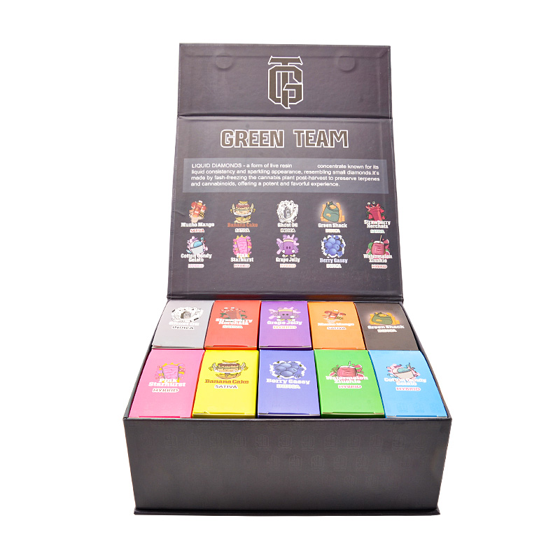 USA warehouse Green Team Disposables 2g 10 Flavors 