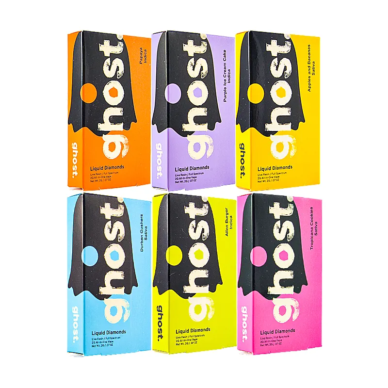 USA Ghost 2g disposables 6 Flavors 