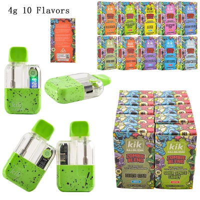 USA Kik disposables with Digital Screen Vape 4g 10 Flavors 01