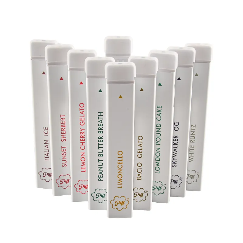 USA Piff Bar White Disposables 1ml 10 Flavors