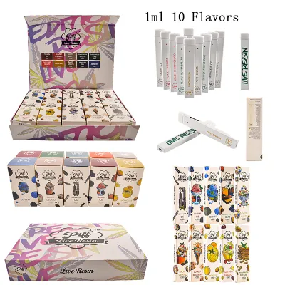 USA Piff Bar White Disposables 1ml 10 Flavors 01