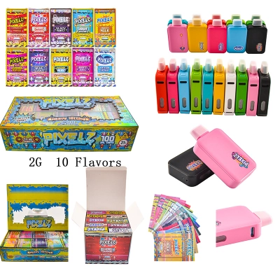 USA stock 2G Pixelz Disposables 10 Flavors 01