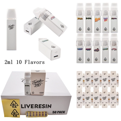 USA stock  White Jungle Boys Disposables 2ml 10 Flavors  01