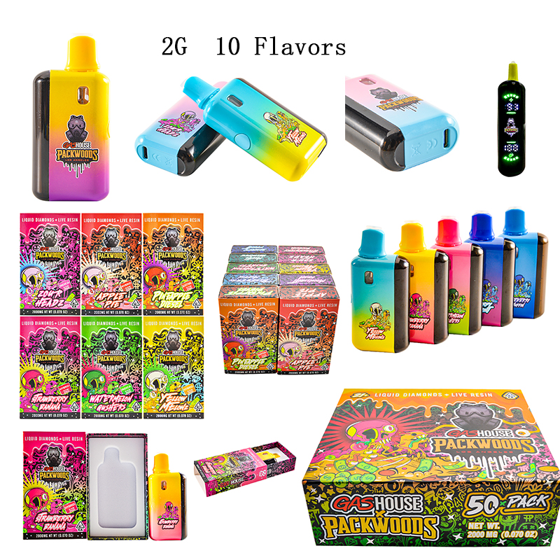 USA stock gas house vape 2ml


