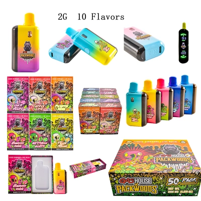 USA stock Gas house & Packwoods Disposables 2G  10 Flavors 01