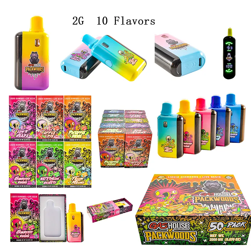 USA stock gas house vape 2ml


