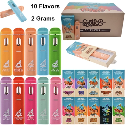 USA stock Got Melt Disposables 2g 10 Flavors 01