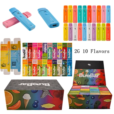USA warehouse Buzz Bar Disposables 2G 10 Flavors 01