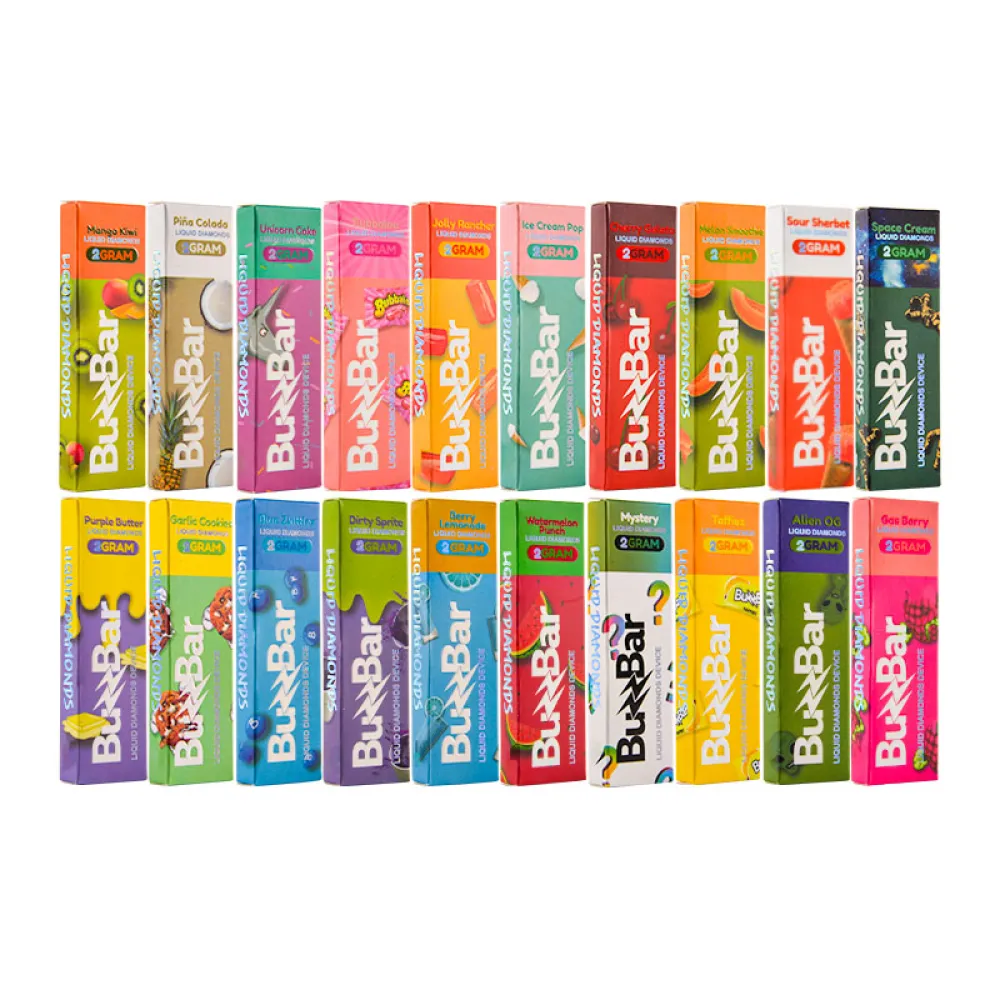 USA warehouse Buzz Bar Disposables 2G 10 Flavors