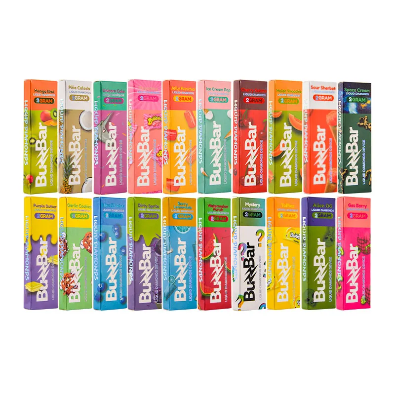 USA warehouse Buzz Bar Disposables 2G 10 Flavors