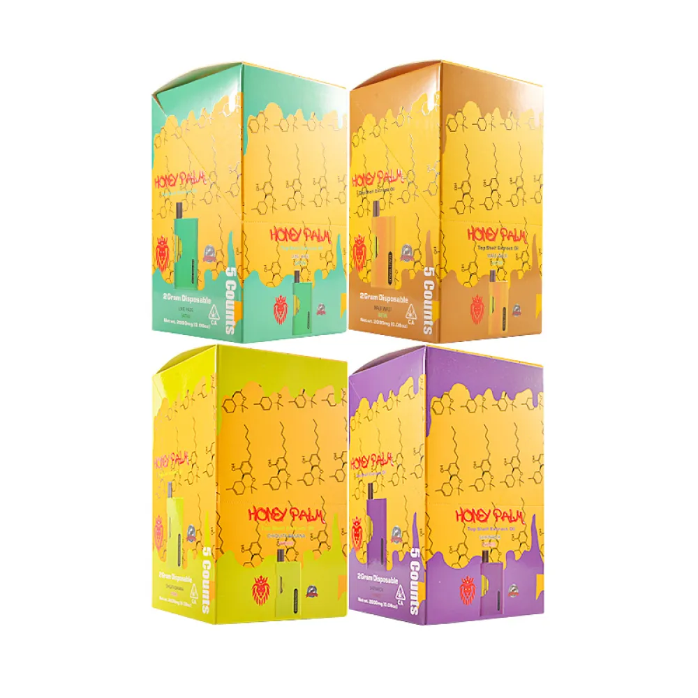 USA Warehouse Honey Palm disposables 2g 10 Flavors