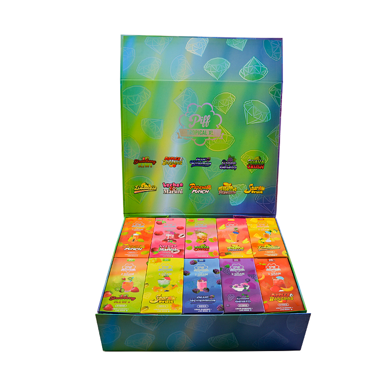 USA warehouse Piff Bar Tropical XL 2G 10 Flavors