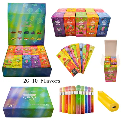 USA warehouse Piff Bar Tropical XL 2G 10 Flavors 01