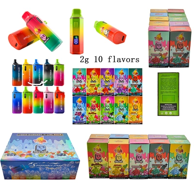USA  Melt × Packman Disposable Vape Pen Wholesale 2g 10 Flavors 01