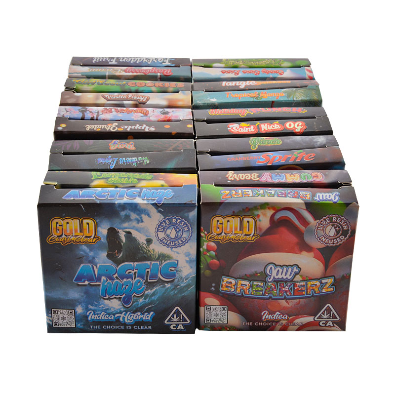 Full Ceramic Gold GCC Vape Cartridges 0.8ml  20 flavors