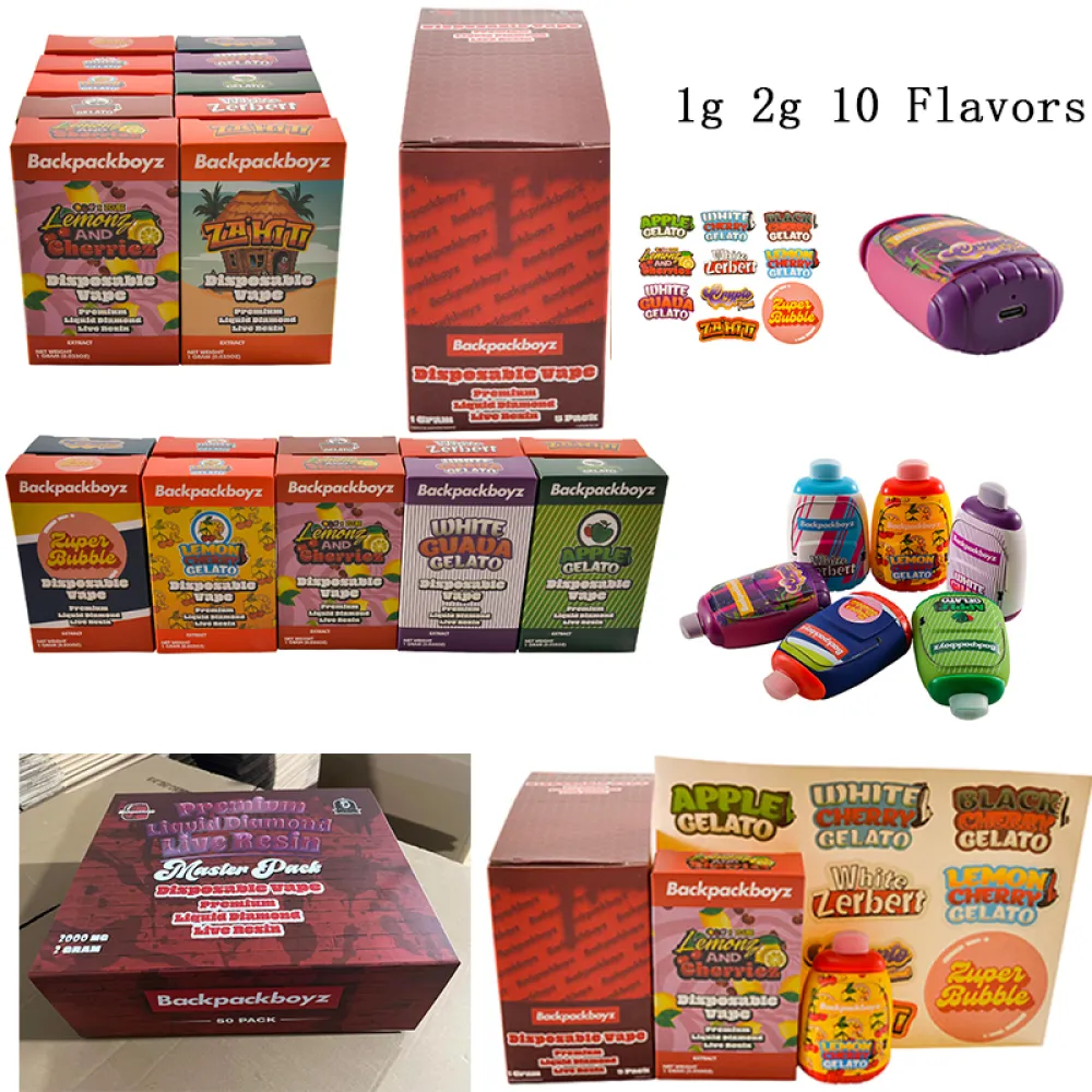 USA Backpack boyz vape 1ml 2ml
