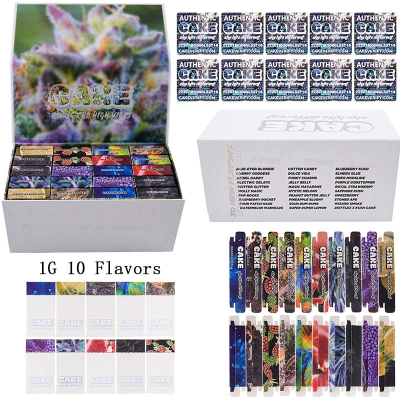 USA warehouse Cake Gen6 Disposables 1G 10 Flavors 01