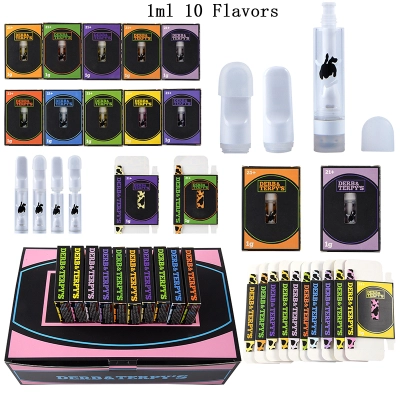 USA Warehouse Derb and Terpys Vape Cartridges 1ml 10 Flavors 01