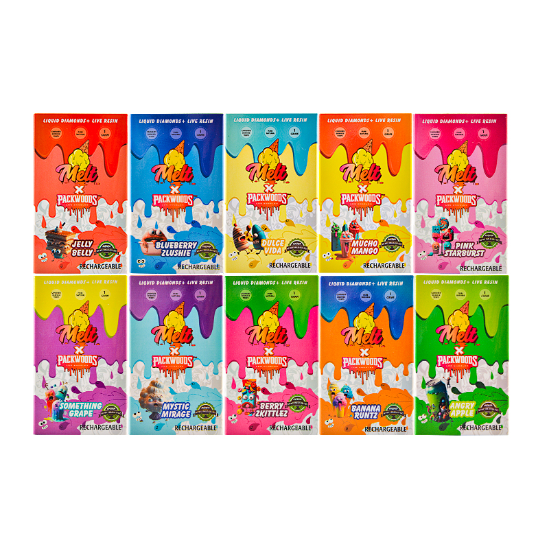 Melt Packwoods Disposables 1g 10 Flavors