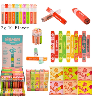USA STOCK GRAB&DAB disposable vapes 2g 10 Flavors 01