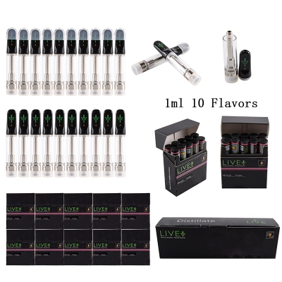 USA Live Distillate Cartridges 1ml 10  Flavors 01