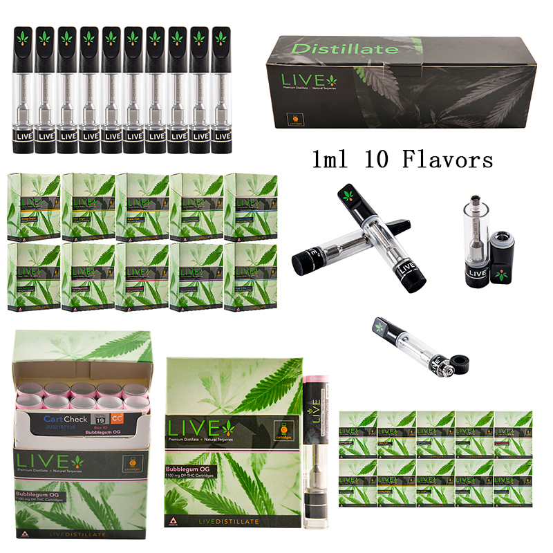 USA Stock live vape Cart 1ml