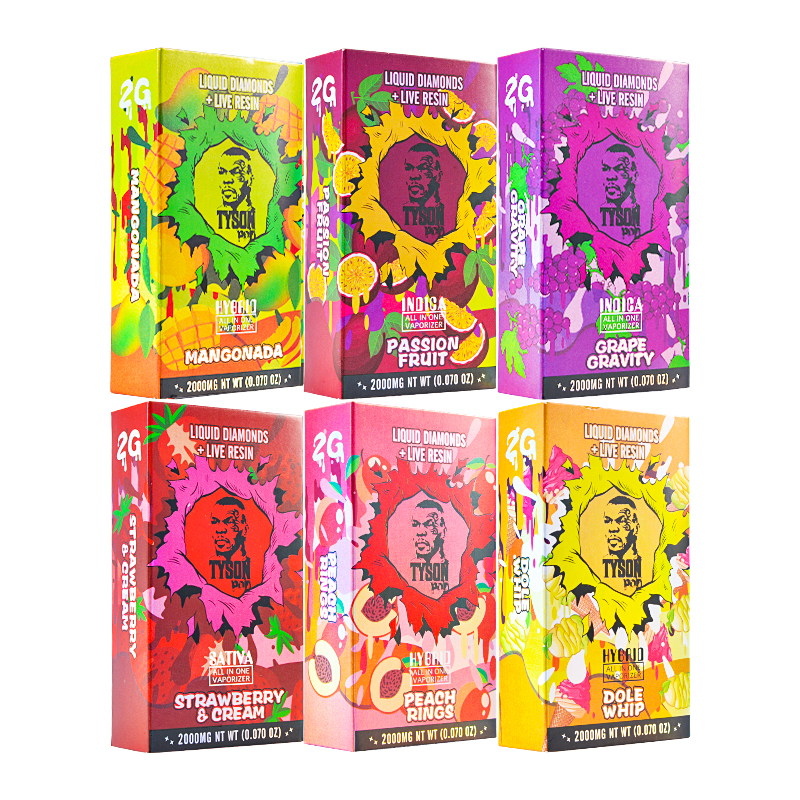 Empty Tyson Pod 2g Disposable Wholesale with  side screen 