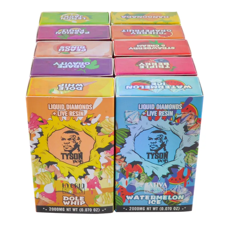 Empty Tyson Pod 2g Disposable Wholesale with  side screen 