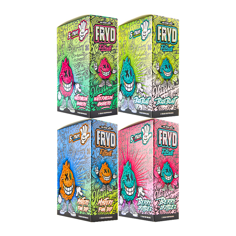 USA Fryd Gen 7 Disposable Vape Pens 2g 2000mg Device Pods 10 Flavors