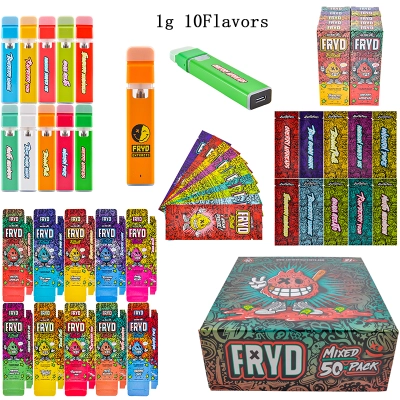  Fryd 1g  Disposable Vape Pens 10 Flavors 01