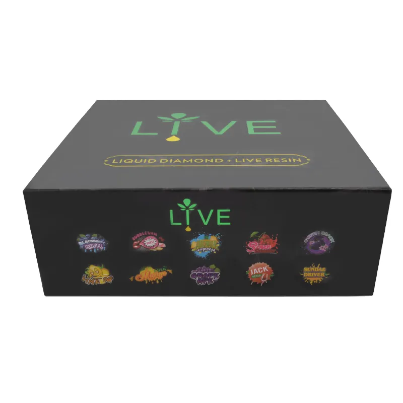 Live resin disposable vape 2g with screen